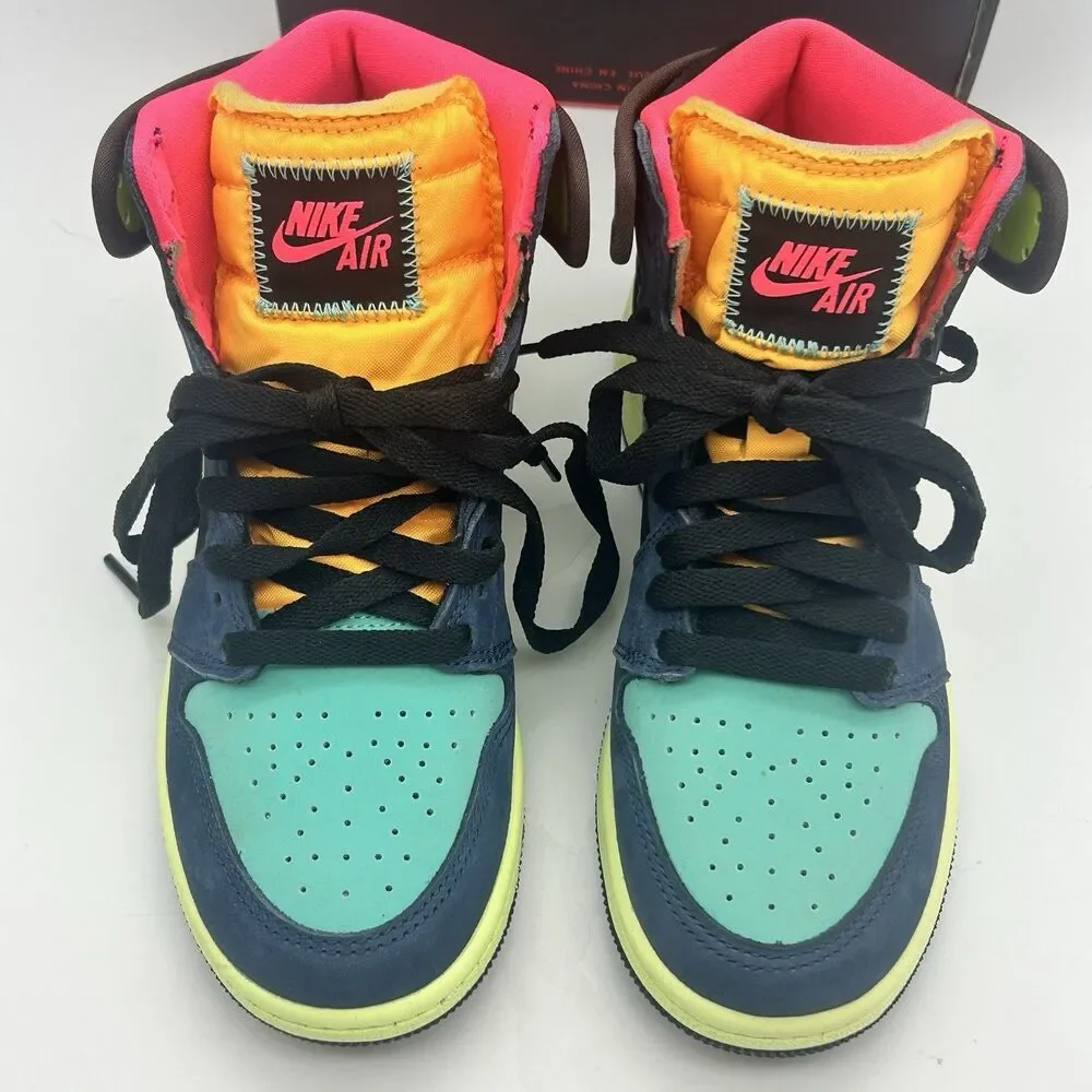 Nike Air Jordan 1 Retro High OG GS Bio Hack 3.5Y 575441-201 Multicolor